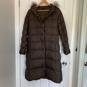 UNIQLO Long Down Parka Jacket size medium